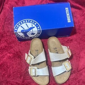 Birkenstock womens Sydney Luxe Buckle - Graceful